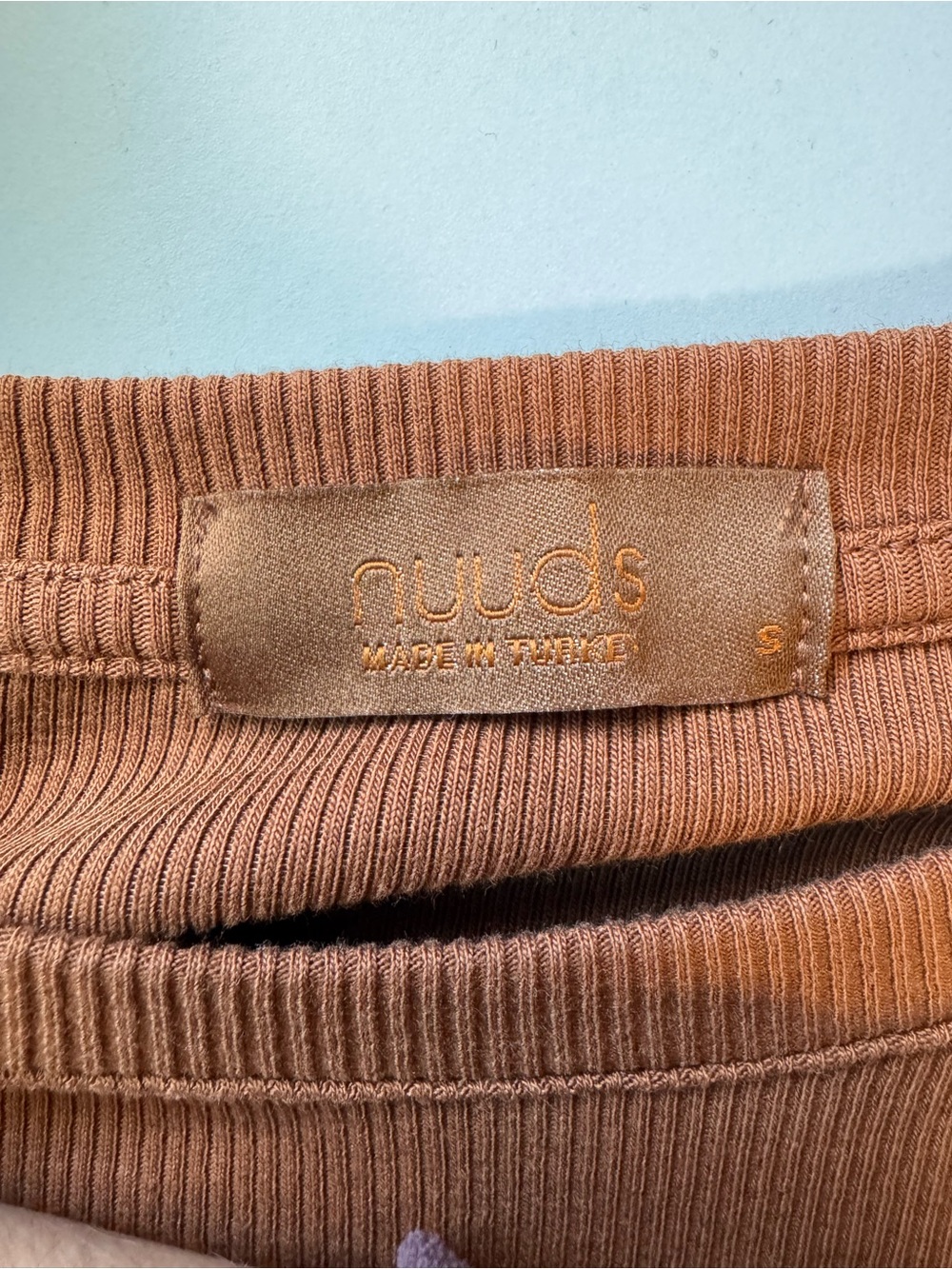 Nuuds Ribbed Baby Tee - Picture 3 of 4